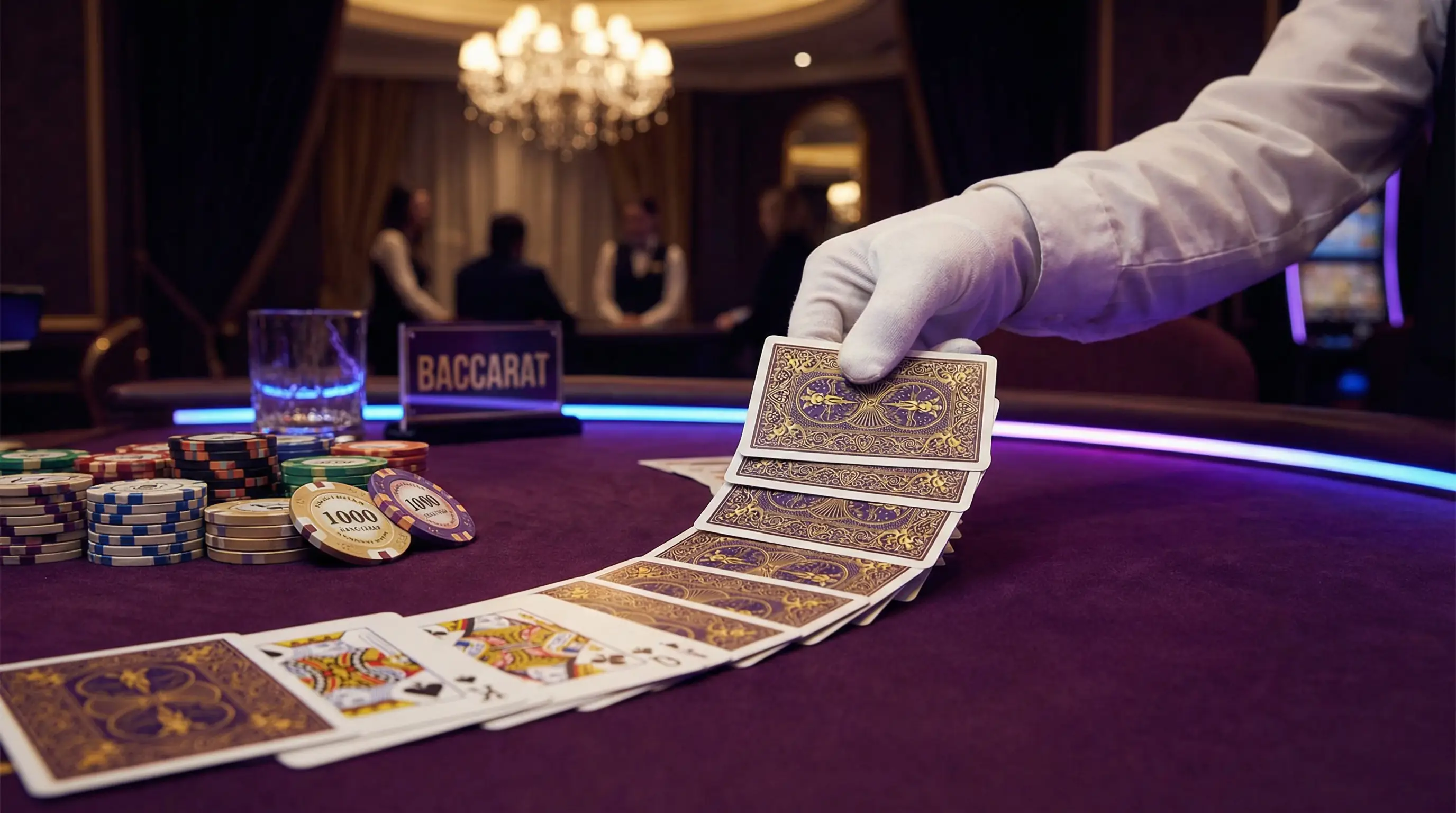 Cartas Bacará Mesa Elegante México